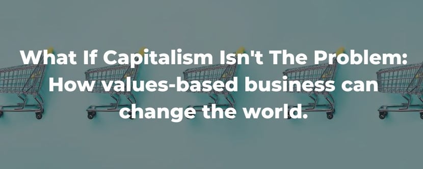 what if capitalism isn't the problem