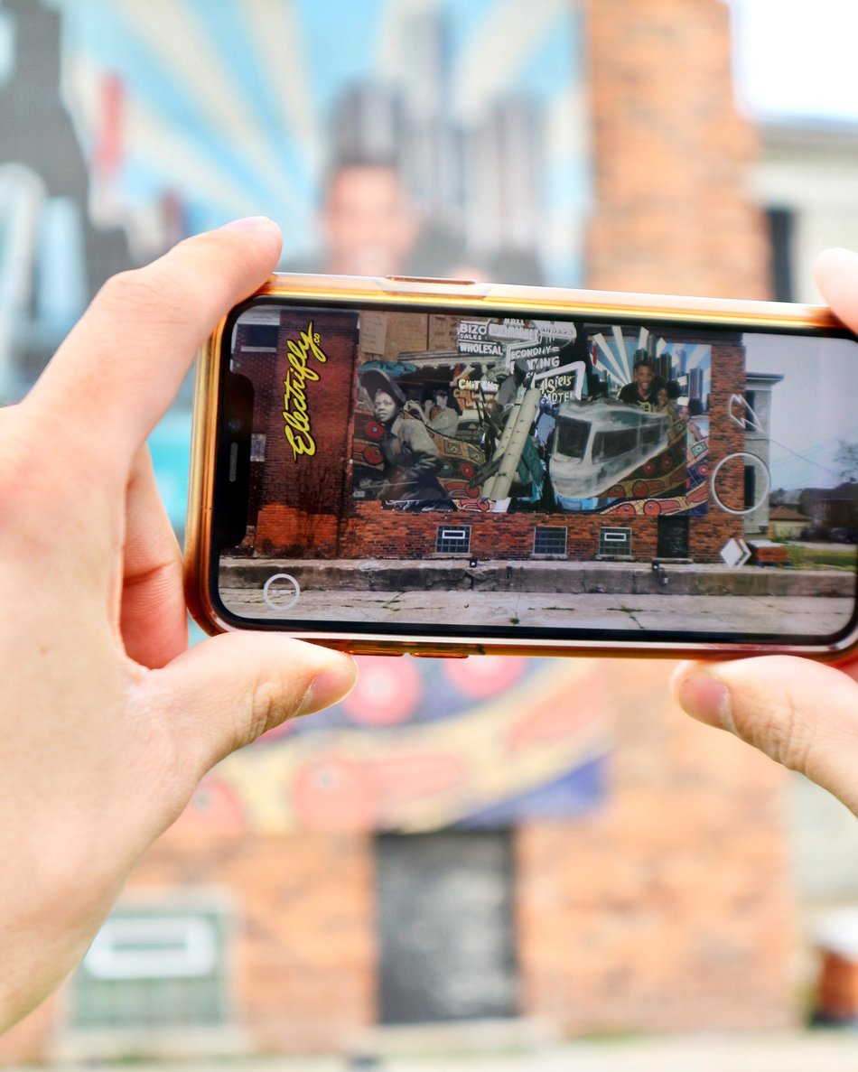 Augmented Reality Art Festival Celebrates Detroit's Murals & Tech