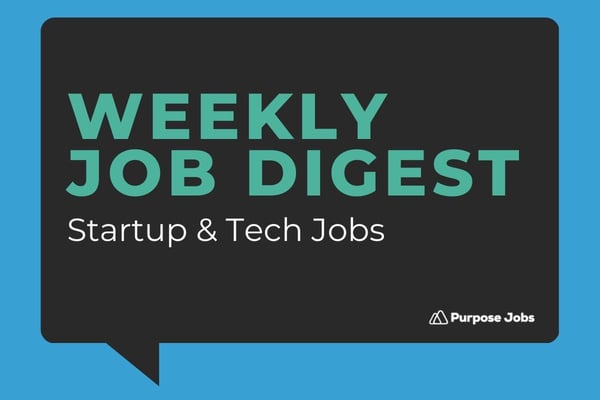 new startup and tech jobs