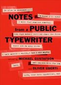 notes public typewriter book